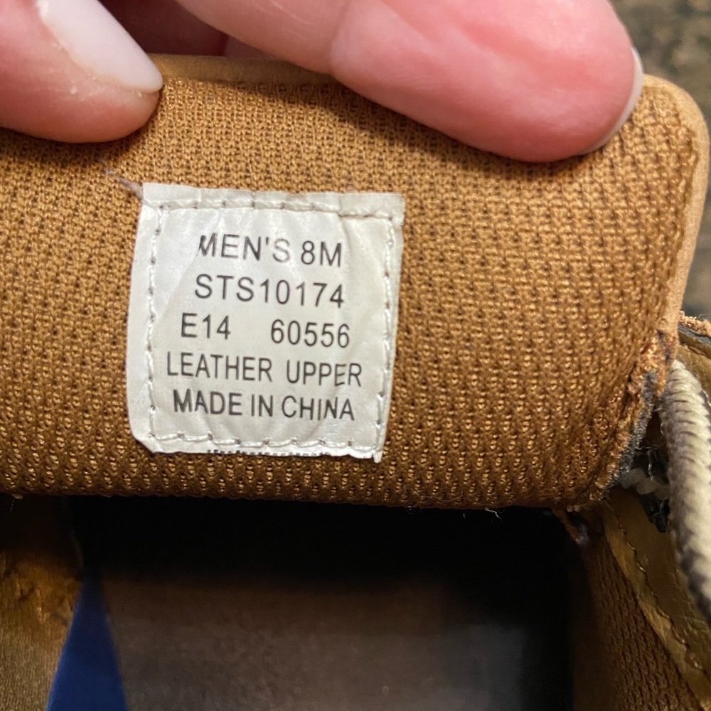 Men's Tan Leather Shoes